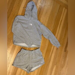 The North Face Light Gray Set
